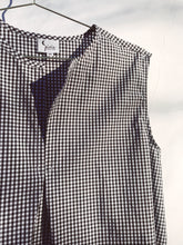Load image into Gallery viewer, The Milton Dress in Black and White Gingham