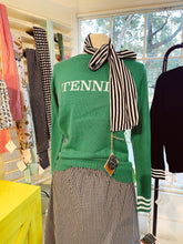 Load image into Gallery viewer, Tennis Sweater • Green