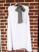 Load image into Gallery viewer, The Milton Dress in Crisp White Chambray